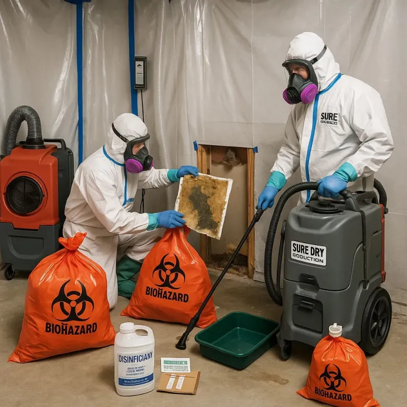 Contaminated Water Handling Protocols process in Chenoweth, OR